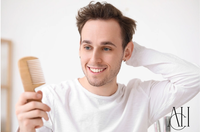 hairstyle after hair transplant