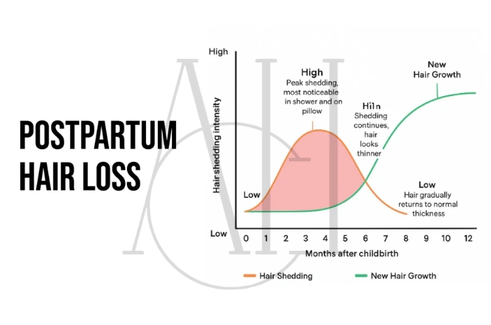 Postpartum hair loss treatment