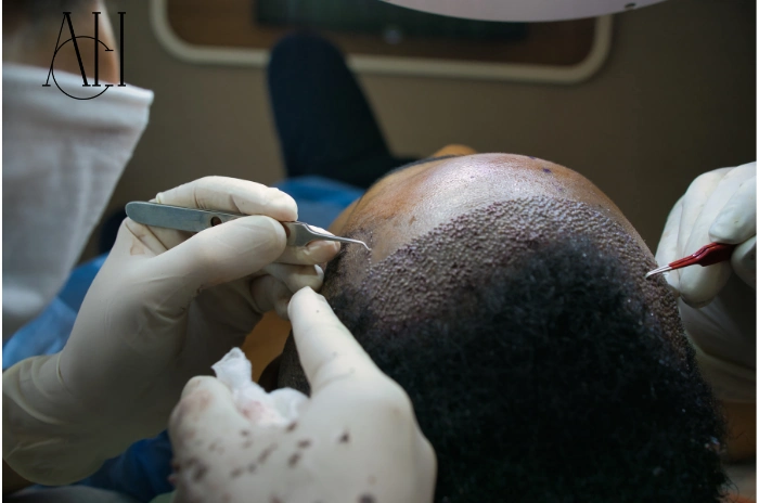 hair transplant touch-up sessions