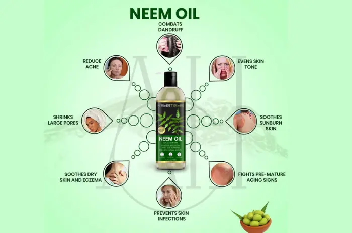 Neem oil for scalp health