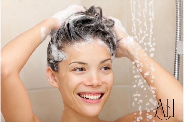 Washing hair after transplantation