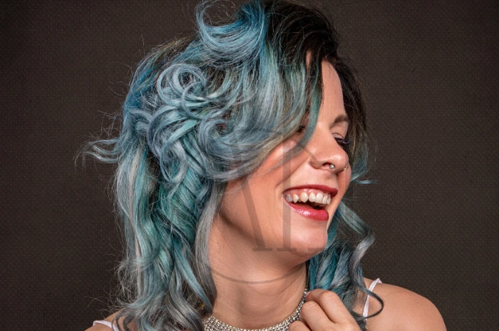 blue hair color trends